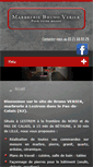Mobile Screenshot of marbrerie-verier.com